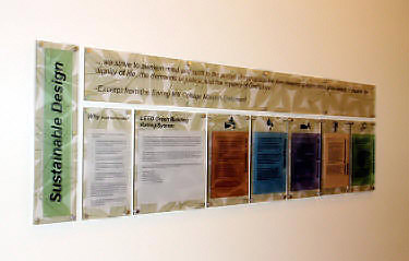 LEED Signage at Spring Hill College